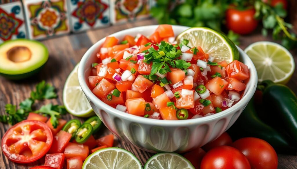 Pico de Gallo for Mexican Cuisine