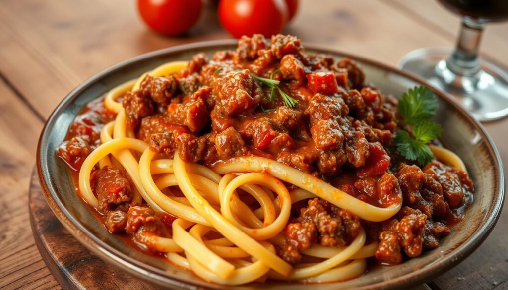 Authentic Italian Lamb Ragù Pasta