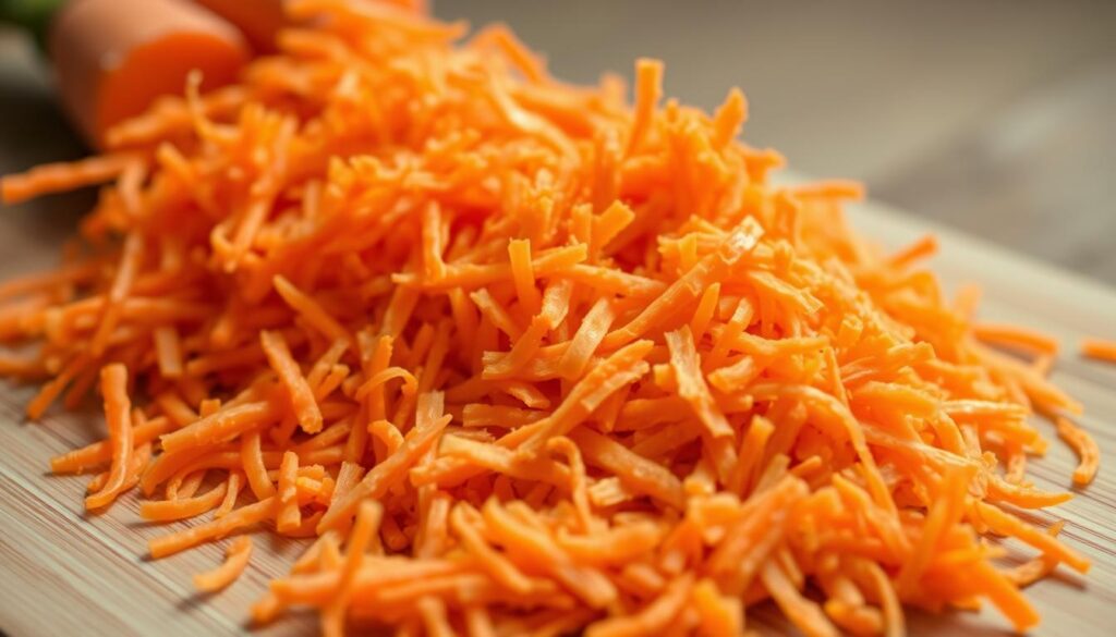 Grated Carrots for Carrot Cake